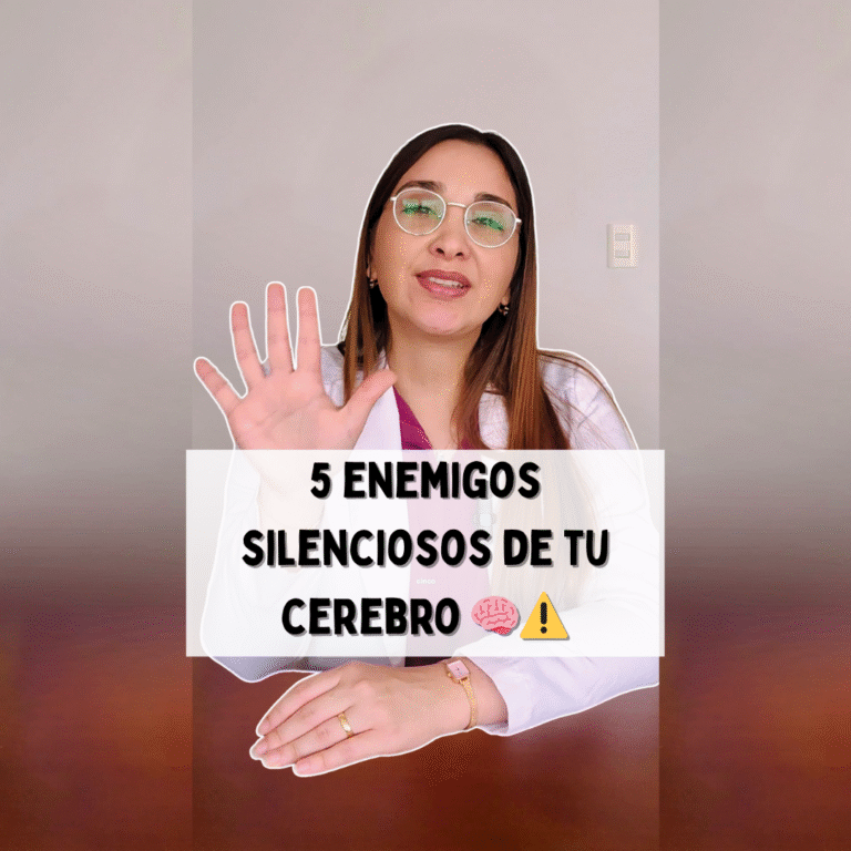 Los 5 Enemigos Silenciosos de Tu Cerebro Según la Neurología